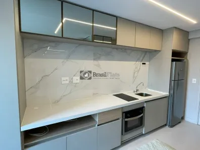 Flat com 1 Quarto para alugar, 22m² no Jardim das Acácias, São Paulo