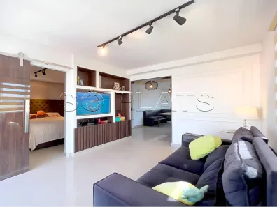 Flat com 1 Quarto à venda, 52m² no Brooklin Paulista, São Paulo