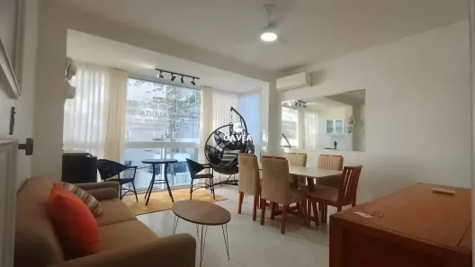 Apartamento com 2 Quartos para alugar, 97m² no Gonzaga, Santos