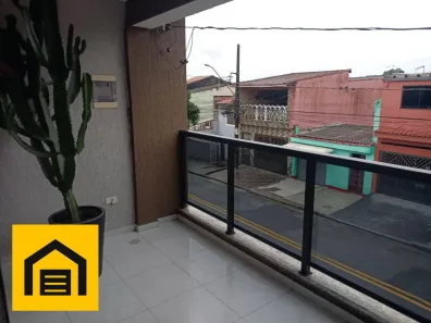 Sobrado com 3 Quartos à venda, 82m² no Jardim Primavera, Mauá