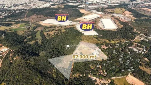 Lote/Terreno à venda, 67000m² no Chácaras Campestre, Contagem