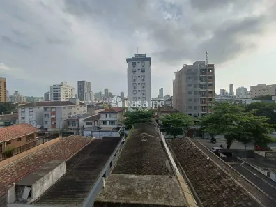 Apartamento com 2 Quartos para alugar, 90m² no Embaré, Santos