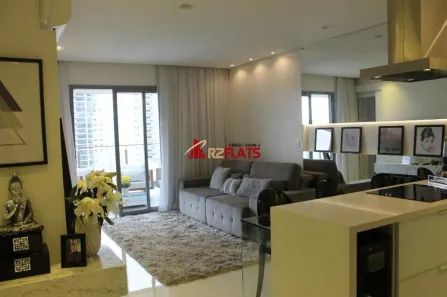 Apartamento com 1 Quarto para alugar, 78m² no Vila Nova Conceição, São Paulo