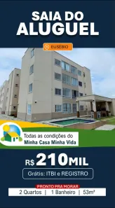 Apartamento com 2 Quartos à venda, 53m² no , Eusébio