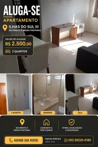 Apartamento com 2 Quartos para alugar, 75m² no Cidade Alta, Cuiabá