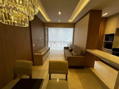 Apartamento com 1 Quarto para alugar, 46m² no Boqueirão, Santos