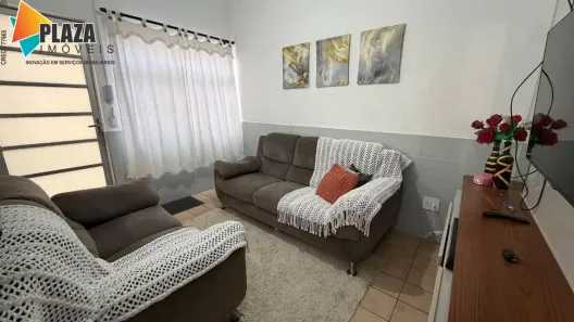 Casa de Condomínio com 2 Quartos à venda, 61m² no Canto do Forte, Praia Grande
