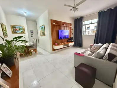 Apartamento com 2 Quartos para alugar, 85m² no Pompéia, Santos