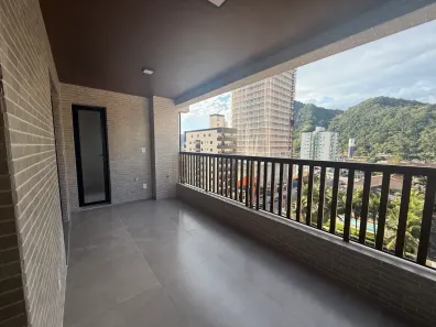 Apartamento com 2 Quartos para alugar, 74m² no Canto do Forte, Praia Grande