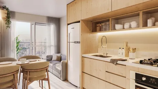Apartamento com 2 Quartos à venda, 36m² no Barra Funda, São Paulo