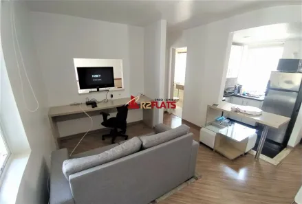 Flat com 1 Quarto à venda, 42m² no Cerqueira César, São Paulo