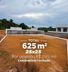 Lote/Terreno à venda, 625m² no , Iranduba