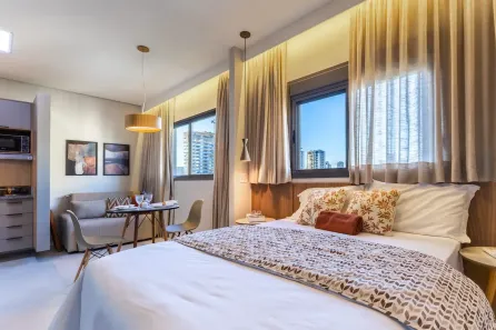 Apartamento para alugar, 32m² no Chácara Santo Antônio (Zona Sul), São Paulo