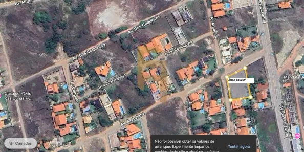 Lote/Terreno à venda, 1862m² no Porto das Dunas, Aquiraz