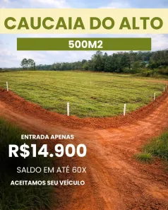 Lote/Terreno à venda, 500m² no Jardim San Ressore (Caucaia do Alto), Cotia