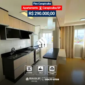 Apartamento com 2 Quartos à venda, 45m² no Vila da Oportunidade, Carapicuíba