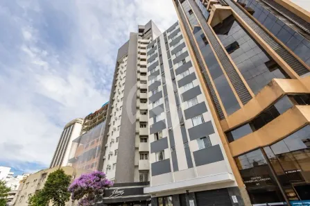 Apartamento com 1 Quarto para alugar, 37m² no Centro, Curitiba