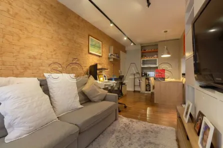 Flat com 1 Quarto à venda, 50m² no Itaim Bibi, São Paulo