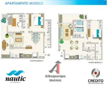 Apartamento com 2 Quartos à venda, 70m² no Ponta D'Areia, São Luís