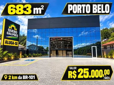 Galpão/Depósito/Armazém para alugar, 683m² no , Porto Belo