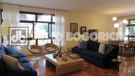 Apartamento com 4 Quartos para alugar, 132m² no Leblon, Rio de Janeiro