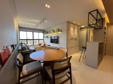 Apartamento com 2 Quartos para alugar, 65m² no Manaíra, João Pessoa