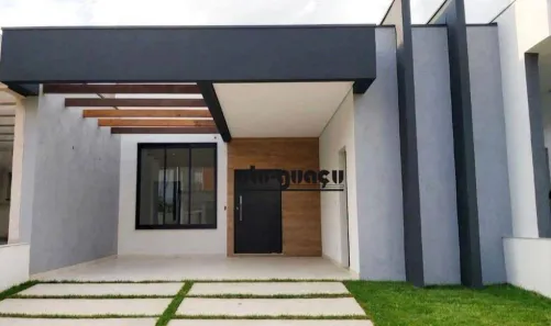 Casa de Condomínio com 3 Quartos para alugar, 106m² no Village Moutonnée, Salto