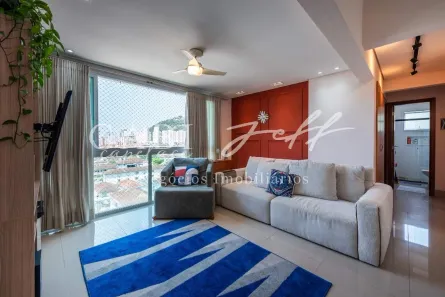 Apartamento com 3 Quartos à venda, 100m² no Marapé, Santos