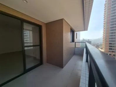 Apartamento com 3 Quartos para alugar, 109m² no Guilhermina, Praia Grande