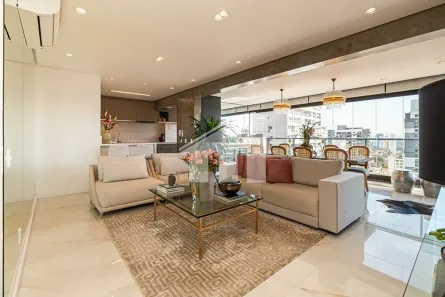 Apartamento com 2 Quartos para venda ou aluguel, 101m² no Campo Belo, São Paulo