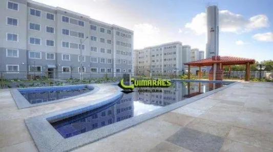 Apartamento com 2 Quartos para alugar, 40m² no Boa União (Abrantes), Camaçari