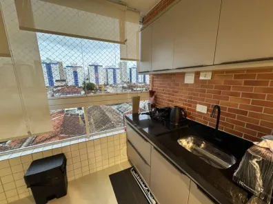 Apartamento com 2 Quartos à venda, 58m² no Canto do Forte, Praia Grande