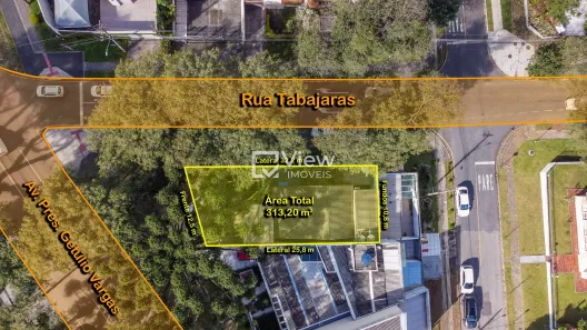 Lote/Terreno à venda, 313m² no Vila Izabel, Curitiba