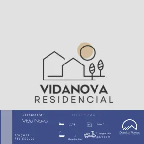 Kitnet com 1 Quarto para alugar, 20m² no Vida Nova, Parnamirim