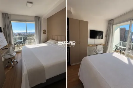 Apartamento com 1 Quarto para alugar, 23m² no Sé, São Paulo