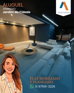 Flat com 1 Quarto para alugar, 45m² no Jardim da Cidade, Betim