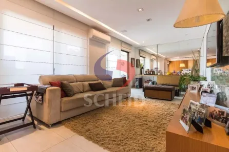 Apartamento com 3 Quartos para alugar, 147m² no Brooklin Paulista, São Paulo