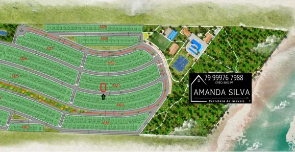 Lote/Terreno à venda, 200m² no , Barra dos Coqueiros