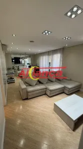 Apartamento com 3 Quartos para alugar, 132m² no Jardim Maria Helena, Guarulhos