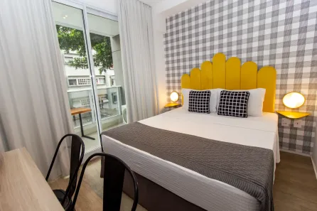 Apartamento com 1 Quarto para alugar, 22m² no Sé, São Paulo