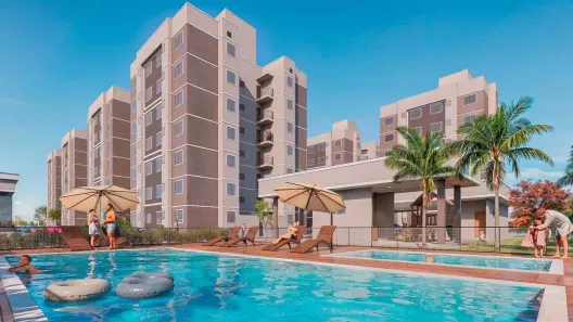 Apartamento com 2 Quartos à venda, 52m² no Plano Diretor Norte, Palmas