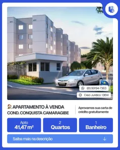 Apartamento com 2 Quartos à venda, 41m² no Alberto Maia, Camaragibe