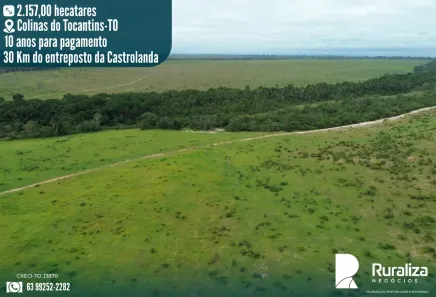 Fazenda/Sítio à venda, 2157m² no , Colinas do Tocantins