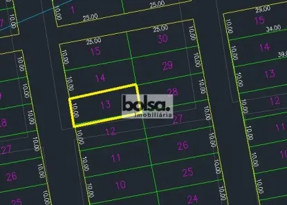 Lote/Terreno à venda, 250m² no Parque Santa Rita, Bauru