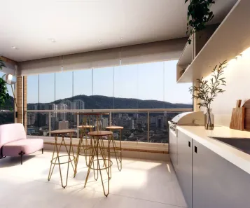 Apartamento com 3 Quartos à venda, 86m² no Campo Grande, Santos