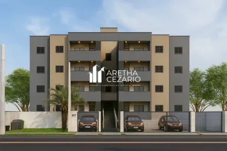 Apartamento com 2 Quartos à venda, 64m² no Residencial Portal da Mantiqueira, Taubaté