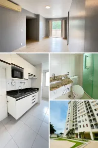 Apartamento com 3 Quartos para alugar, 77m² no Ponta Negra, Manaus
