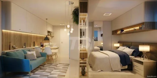 Apartamento com 1 Quarto à venda, 29m² no Portão, Curitiba