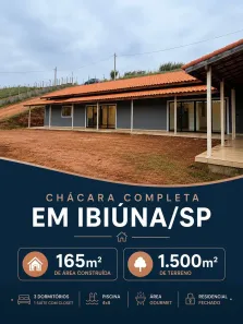 Fazenda/Sítio com 3 Quartos à venda, 165m² no , Ibiúna