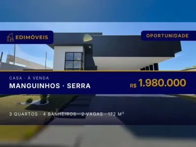 Casa com 3 Quartos à venda, 172m² no Manguinhos, Serra